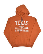 Vintage Texas Longhorns Hoodie Mens L Russell Athletic University Sweats... - $36.96