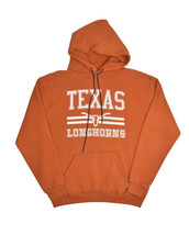 Vintage Texas Longhorns Hoodie Mens L Russell Athletic University Sweats... - £29.08 GBP