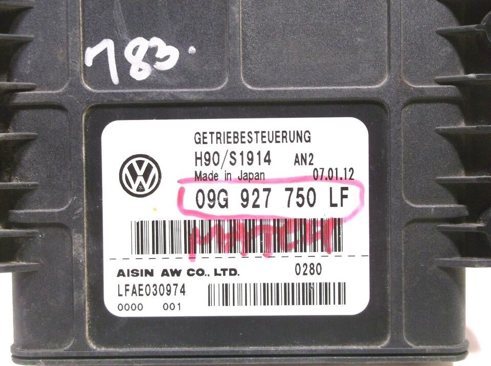 11-12-13-14  VOLKSWAGEN/JETTA/  2.5L TRANSMISSION CONTROL MODULE/COMPUTE... - $26.88
