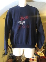 Vintage Fruit of The Loom Best Pops Adult Medium M Crewneck Sweatshirt USA - $19.79