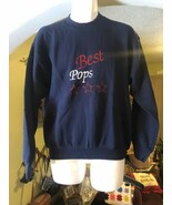 Vintage Fruit of The Loom Best Pops Adult Medium M Crewneck Sweatshirt USA - £15.51 GBP