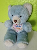 Vintage Teddy Bear &quot;Musical Bears&quot; Blue Animal Playthings Inc Plush Toy ... - $29.40