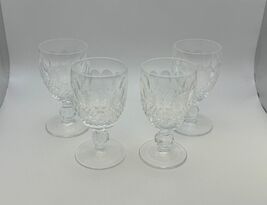 Set of 4 Waterford Crystal COLLEEN Short Stem White Wine Glasses - $119.99