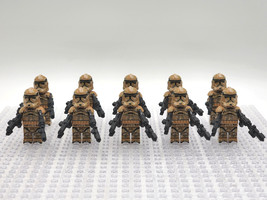 Star Wars Geonosis Custom Clones Troopers x10 Minifigures Set - $7.99+