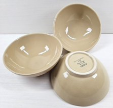 3 Pottery Barn Studio Putty Cereal Bowls Set Barbara Eigen Dining Table ... - $39.57