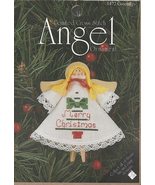  Angel Counted Cross Stitch Ornament 1472 Greetings Merry Christmas New - £11.98 GBP
