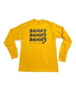 Danny Boy Tour Shirt Long Sleeve Yellow Help From Friends Medium Utah 7/30 - £10.81 GBP