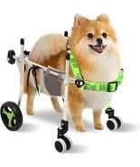 4-Wheel Dog Wheelchair for Back Legs, Helps Pets Walk Run and Play Again... - €111,66 EUR
