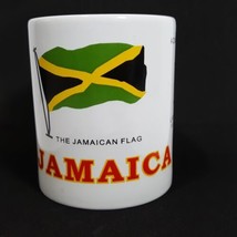 Jamaica Coffee Cup Mug Country Info Souvenir Flag Bird Flower Fruit Coat of Arms - £13.17 GBP