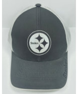Official Pittsburgh Steelers Fitted Black Hat Reebok Team Apparel NFL Ad... - $10.79 CAD