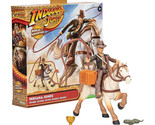 Indiana Jones Worlds of Adventure Indiana Jones with Horse 2.5&quot; Figure S... - £11.95 GBP