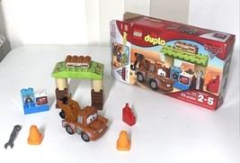 LEGO Duplo #10856 Ages 2-5 Tow Mater&#39;s Shed 100% Complete - £28.90 GBP