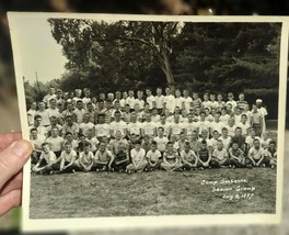 1957 Camp Sankanac Boys Senior Group Photo Spring City Chester County,Pa. - £72.20 GBP