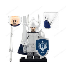 New Dol Amroth Cavalry Swan Knight Gondor Soldier The Lord of the Rings Minifigu - $13.98