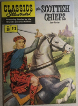Classics Illustrated #39 The Scottish Chiefs (Hrn 126) Uk Comics Edition VG/VG+ - $24.74