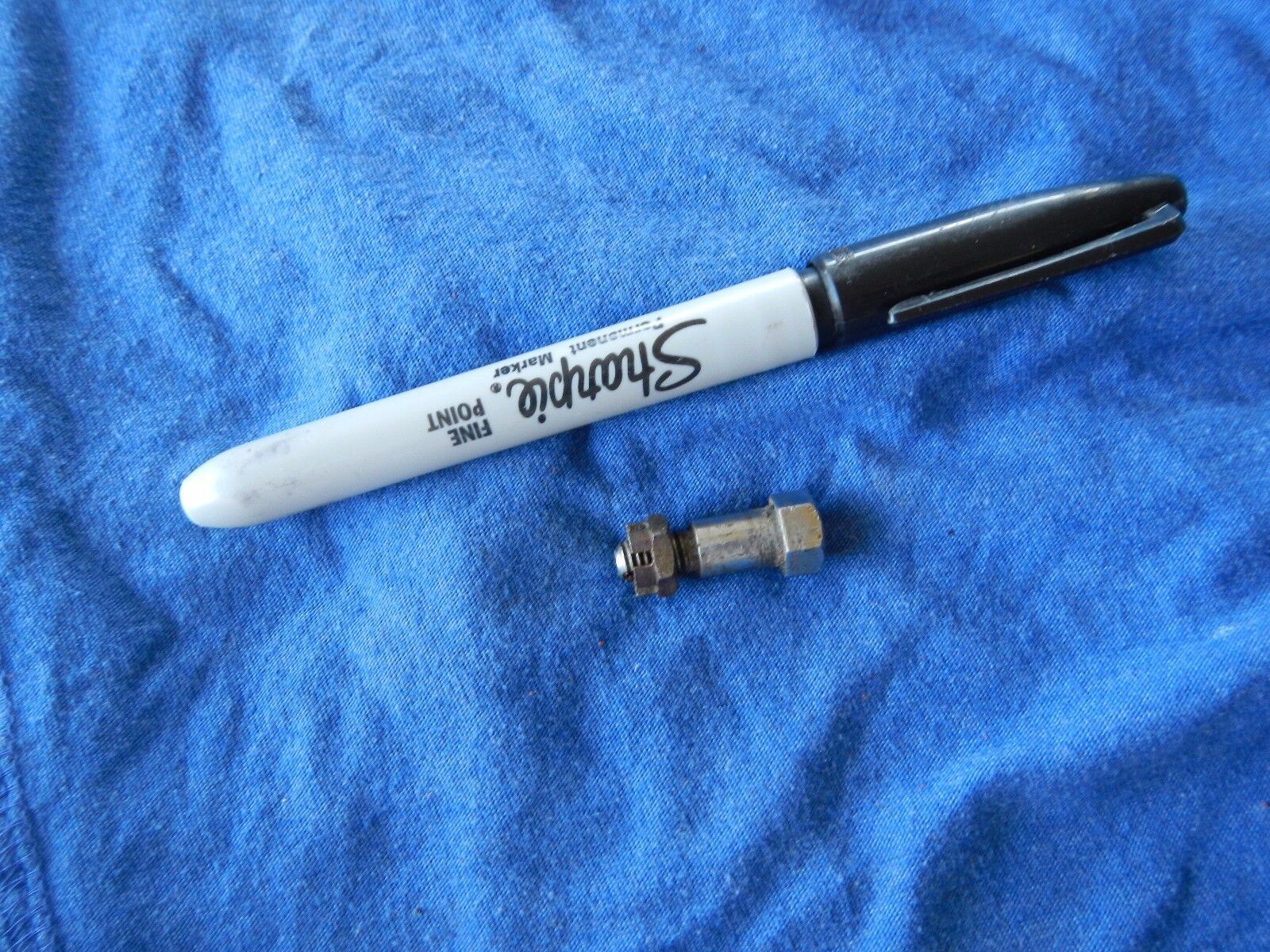CLUTCH FRONT BRAKE LEVER MOUNT PIVOT BOLT 1965 1966 1967 SUZUKI TC250 T2... - $19.79