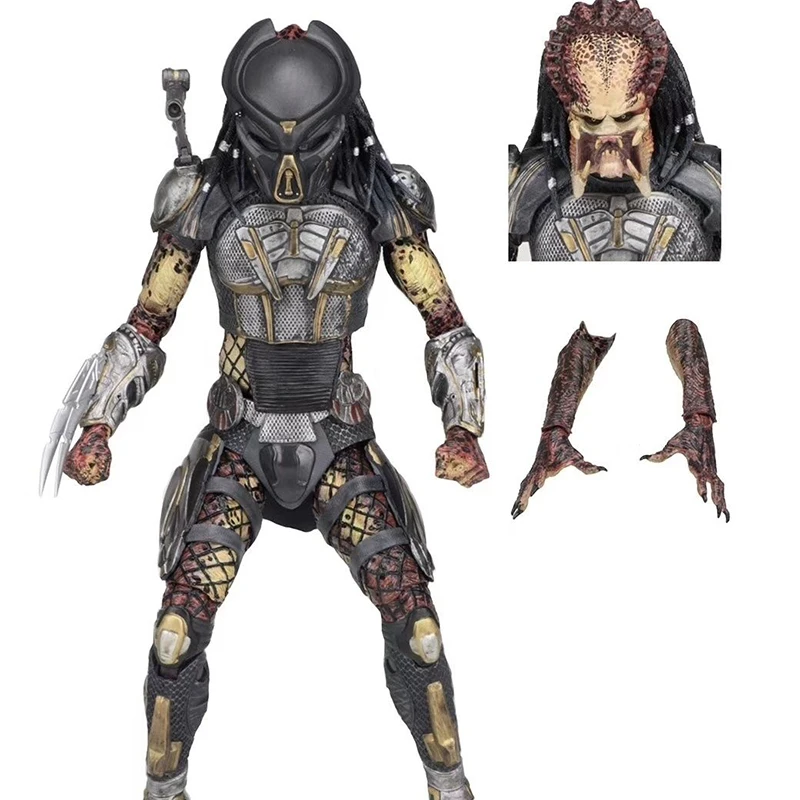 NECA Fugitive The Predator Figure Aliens vs Predator Thermal Vision Collectable - £31.22 GBP+