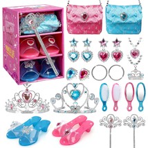Princess Toys For Girls With Princess Crown Play Jewelry For Little Girls Prince - £39.55 GBP