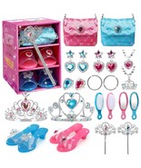 Princess Toys For Girls With Princess Crown Play Jewelry For Little Girl... - £39.42 GBP