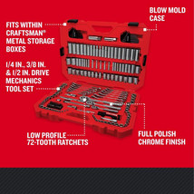 CRAFTSMAN Mechanics Tool Set, SAE / Metric, 189-Piece (CMMT12034) - £162.03 GBP