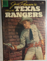 JACE PEARSON&#39;S TALES OF THE TEXAS RANGERS#12 (1956) Dell Comics western VG+ - £11.73 GBP