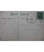 Vintage Post Card of: “Gardiner, Me., Gardiner and Randolph Bridge,” log... - $1,500.00