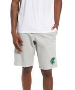 Champion Men&#39;s Reverse Weave Cut-Off Shorts, Logo Applique 10&quot; Oxford Grey- - $472.72 MXN