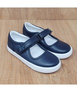Keds Ella Mary Jane Shoes Girls Sz 8.5M Blue Leather Casual  - £23.60 GBP