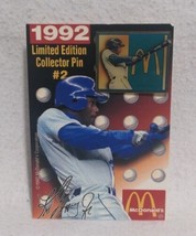 1992 McDonald&#39;s Ken Griffey Jr. Metal Pin #2 (Used) - £9.57 GBP