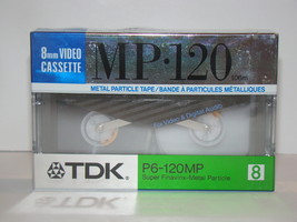 TDK - MP 12O - 8mm VIDEO CASSETTE - $8.00