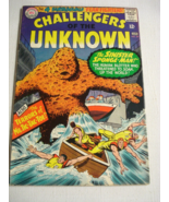 Challengers of the Unknown #47 DC Comic VG 1966 The Sinister Sponge-Man - $186.65 MXN