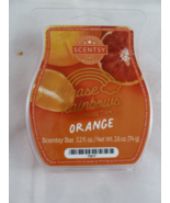 Scentsy Wax Bar Orange Chase Rainbows collection New - $7.57 CAD