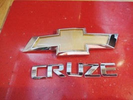 2011-2015 Chevy Cruze Rear Trunk Lid Emblem Badge Logo Letters OEM USED - £10.78 GBP