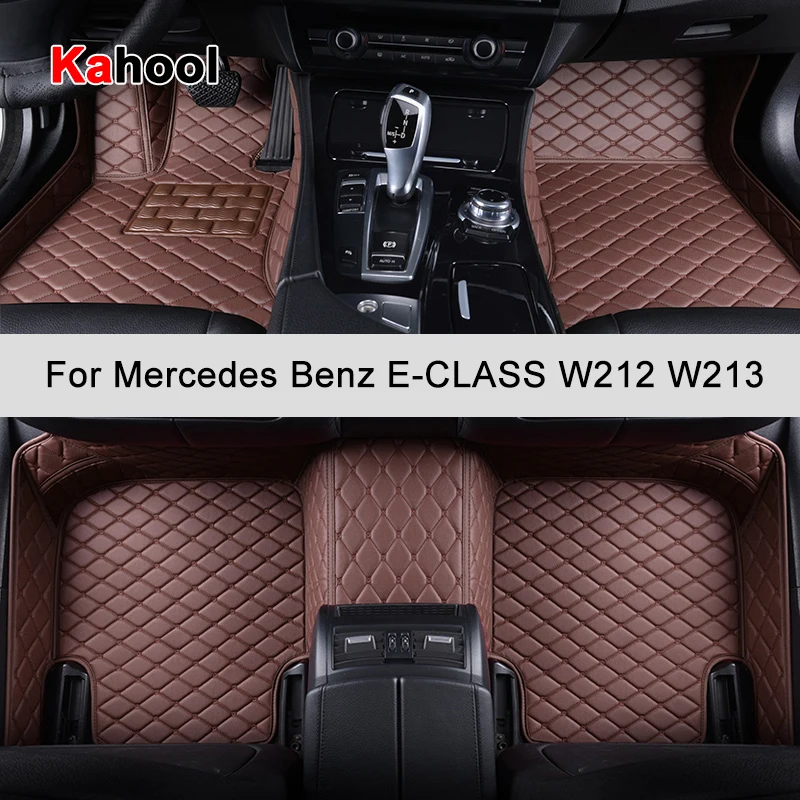 KAHOOL Custom Car Floor Mats For Mercedes Benz E-CLASS W212 W213 2009-20... - $80.98