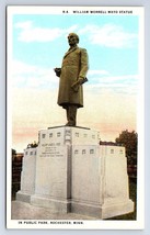 Postcard William Worrell Mayo Statue, Rochester Minnesota MN - £2.87 GBP