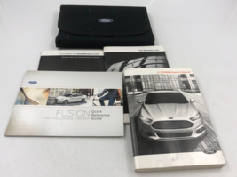 2013 Ford Fusion Owners Manual Handbook with Case OEM M01B22057 - £21.25 GBP