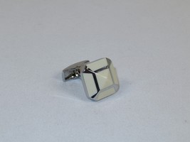 Men J.Valintin Cufflinks by Vitorofolo for French Cuff Shirt V35-22 White Silver image 4