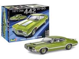 Level 5 Model Kit 1971 Oldsmobile 442 W-30 1/25 Scale Model Revell - £34.02 GBP