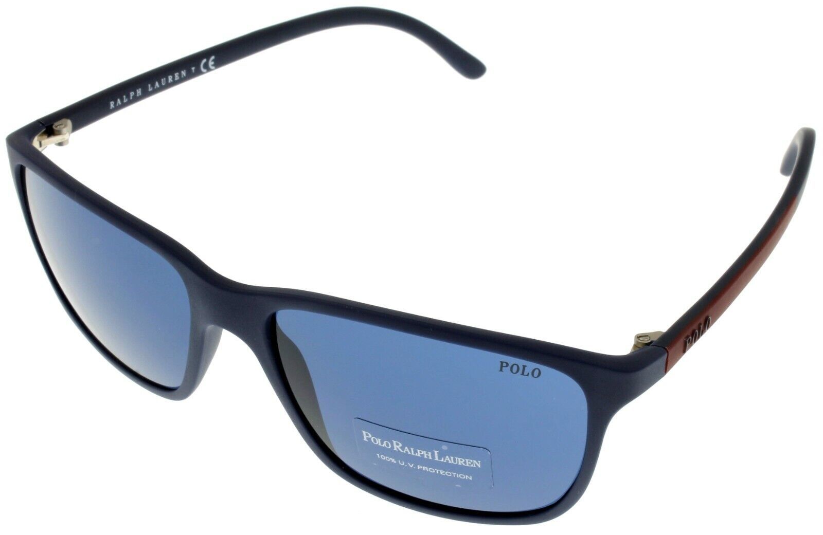 Primary image for Polo Ralph Lauren Sunglasses Polarized Men Blue 100% UV Protection PH4092 550680