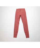 Lululemon Womens Size 4 Wunder Under High Rise Cropped Pants Leggings Pink - $1,296.46 MXN