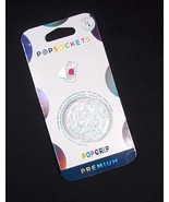 Popsockets Premium PopGrip Iridescent Confetti White Swappable Top - $16.93