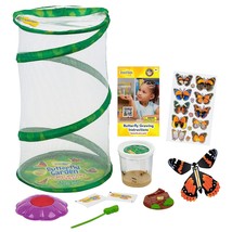 Butterfly Mini Garden Gift Set with Live Cup of Caterpillars  Life Science &amp; STE - £46.65 GBP