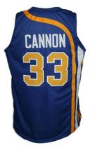 Larry Cannon #33 Indiana Basketball Jersey Sewn Blue Any Size image 2