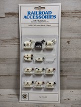 Bachmann HO Scale Animal Sets #1 (12 pcs) #42201 Accessories Cow Horse NEW - £4.00 GBP