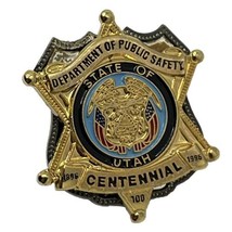 Utah Department Of Public Safety Police Law Enforcement Enamel Lapel Hat Pin - $14.95