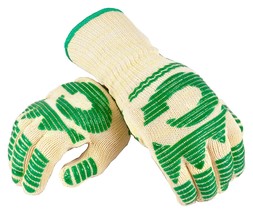 Heat Resistant Gloves-Silicone, Oven,Mitts,Blue,Kitchen,Dine,Potholders, Utensil - £15.97 GBP