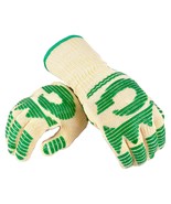 Heat Resistant Gloves-Silicone, Oven,Mitts,Blue,Kitchen,Dine,Potholders,... - $19.99