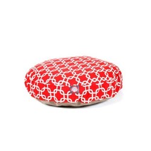 MajesticPet 788995506294 30 in. Links Round Pet Bed  Red - Small - £60.75 GBP