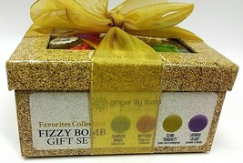 Ginger Lily Farms Botanicals Favorites Collection Fizzy Bomb Gift Set 3 ozEa 4ct - $19.79