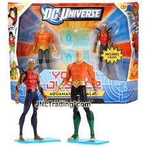 Yr 2011 Dc Universe Young Justice Figure Heroes Of The Deep - Aquaman &amp; Aqualad - £39.56 GBP